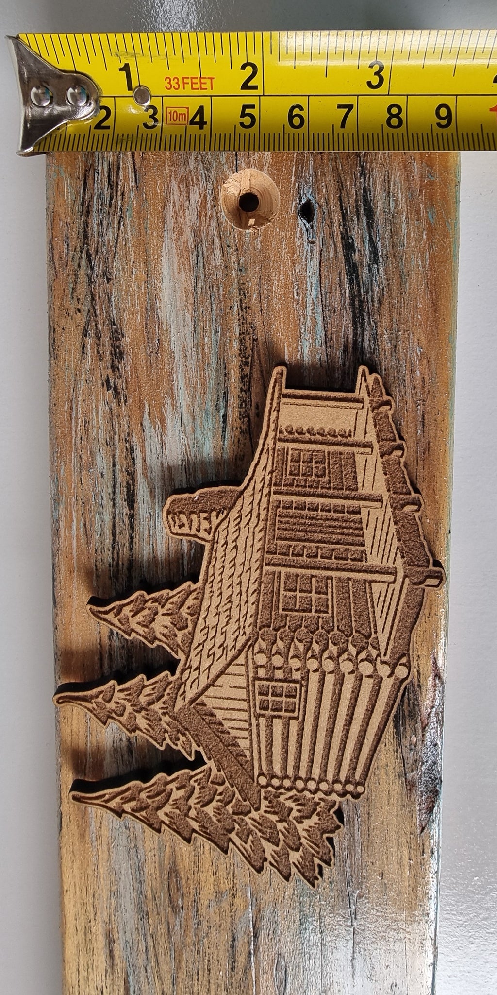 Handcrafted Laser Engraved Welcome Sign