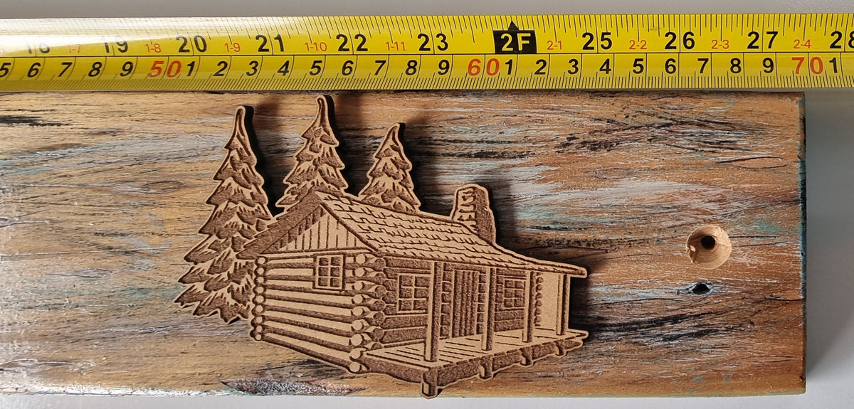 Handcrafted Laser Engraved Welcome Sign